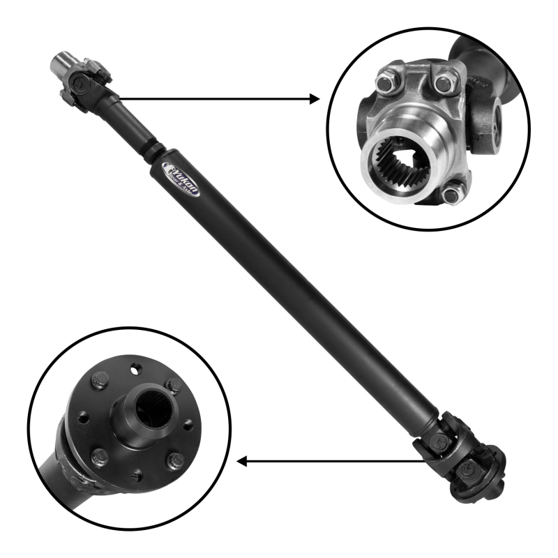 Jeep JL Rubicon Performance Driveshaft - Rear - Yukon Gear & Axle - HD 1350 U-Joint - `18-`27